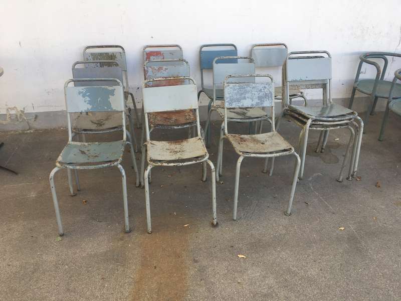 Sedie in stile industriale usati per 30 EUR su Madrid su WALLAPOP