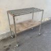 Carrello industriale vintage H70 LxL 70x34 cm