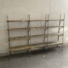 Scaffalatura vintage H172 L236 P42 cm