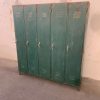 Armadietto spogliatoio industriale vintage H180 L165 P33 cm