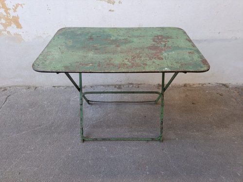 Tavolo da bistrot francese vintage H69 LxL 90x60 cm - SOLO NOLEGGIO