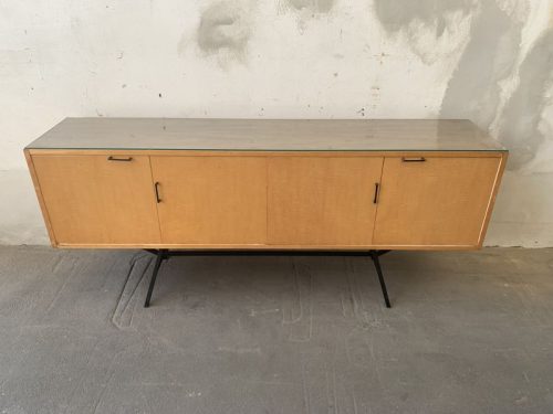 Sideboard credenza anni 50 H85 L199 P42 cm