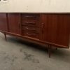 Sideboard danese credenza anni 50 - H87 L200 P45 cm - SOLO NOLEGGIO