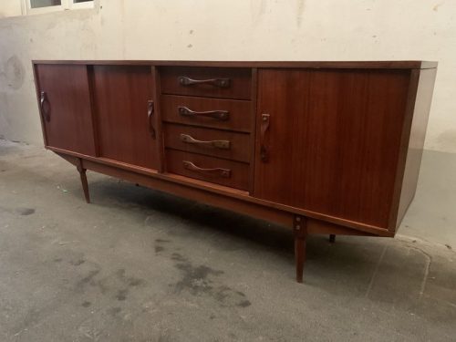 Sideboard danese credenza anni 50 - H87 L200 P45 cm - SOLO NOLEGGIO