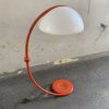 Lampada da terra design Martinelli Luce Serpente arancio - H130 cm - SOLO NOLEGGIO