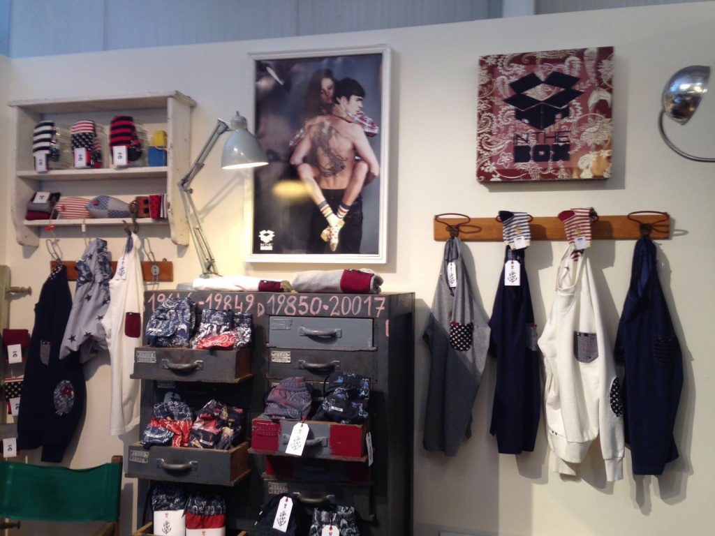 Allestimento stand 'In The Box' a Pitti Uomo Estate 2016 Firenze