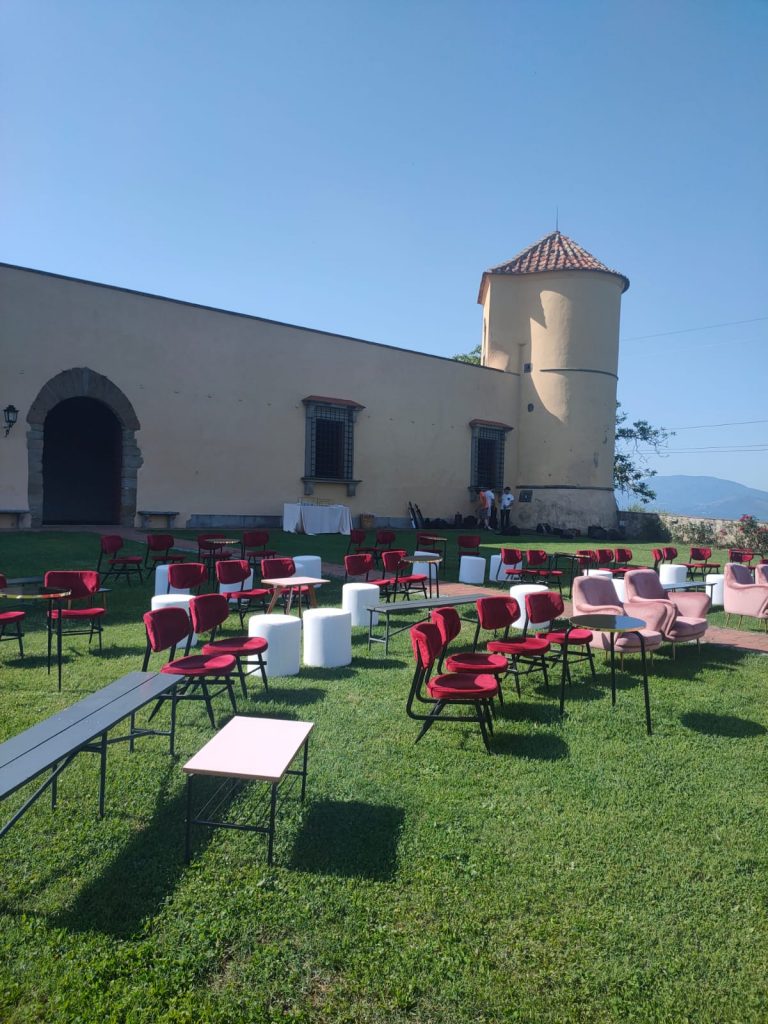 Allestimento location per matrimonio