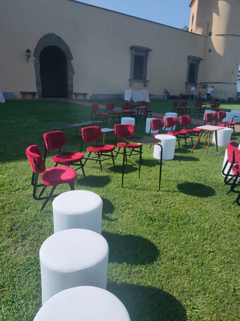 Allestimento location per matrimonio
