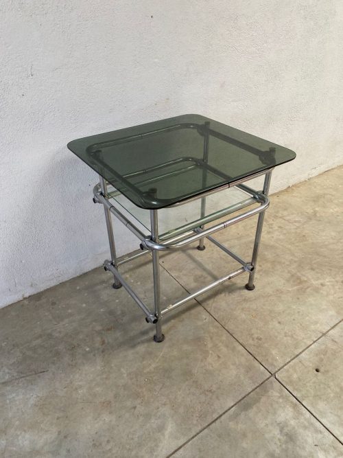 Banco da negozio vintage H77 LxL70x70 cm