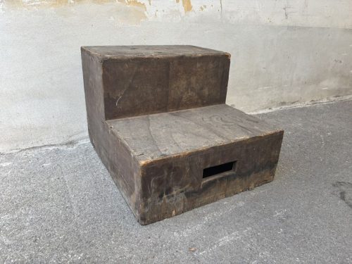 Scaletta in legno vintage