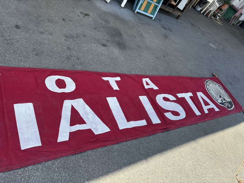 Striscione vintage Partito Socialista - immagine 5