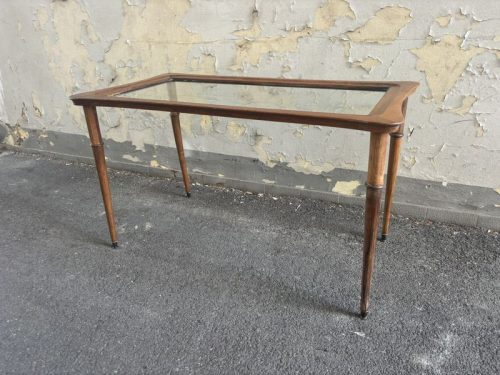 Tavolino coffetable vintage H49 LxL 84x46 cm