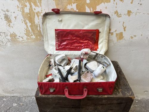 Valigetta vintage da dentista