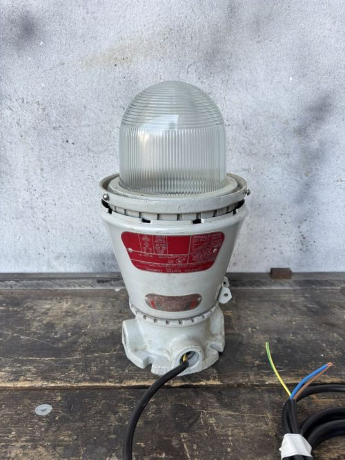 Lampione industriale vintage