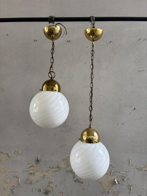 Lampadari vintage coppia