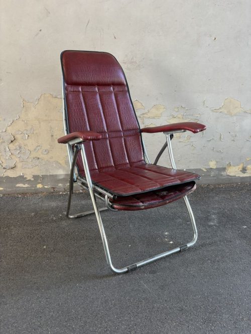 Poltrona vintage pieghevole