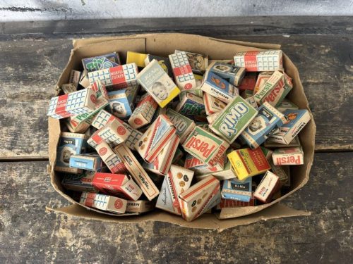 Scatoline miniature pubblicitarie vintage