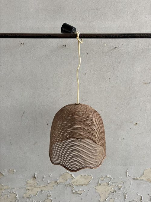 Lampadario in paglia - SOLO NOLEGGIO