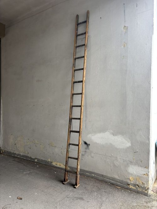 Scala in legno vintage - H400 L35 cm