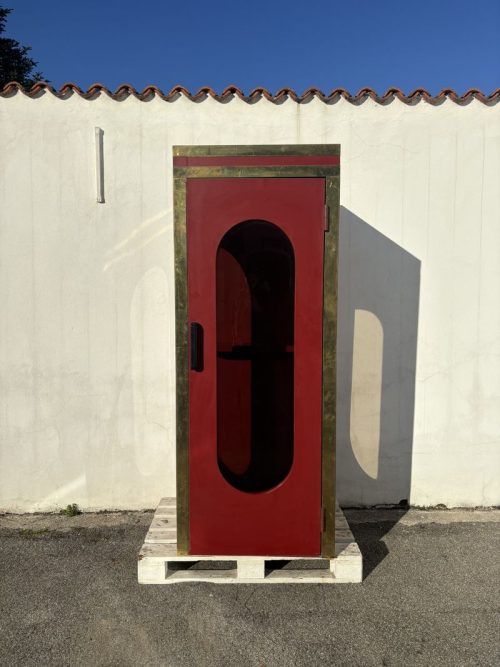 Cabina telefonica hotel vintage - H214 LxL 83x83 cm