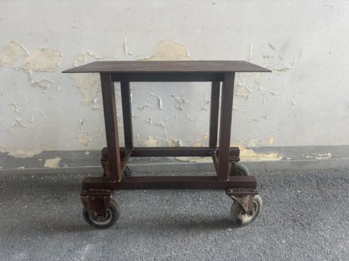 Carrellino vintage industriale - H63 LxL 66x38 cm