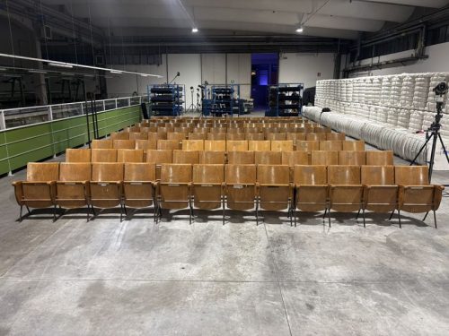 Sedie cinema vintage