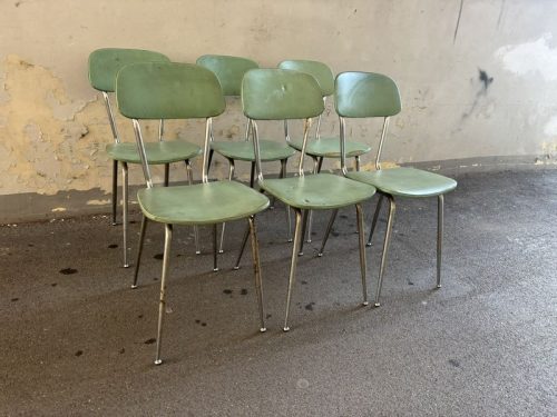 Sedie vintage da restaurare - 6 pezzi