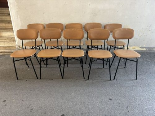 Sedie vintage - lotto di 10 pezzi