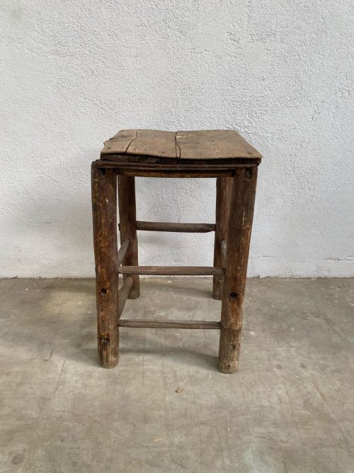 Sgabellino in legno - H44 cm