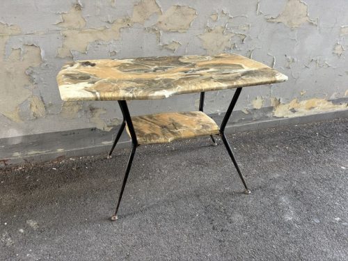 Tavolino da fumo  vintage - H50 LxL 45x79 cm