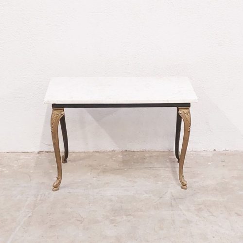 Tavolino piano marmo - H45 LxL 35x67 cm