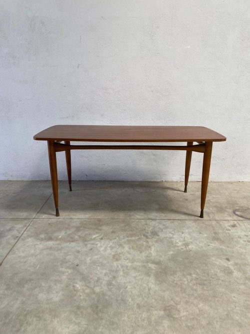 Tavolo vintage piedini in ottone