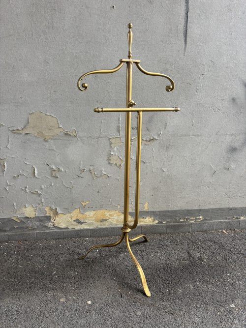 Servomuto ottonato vintage - h107 cm