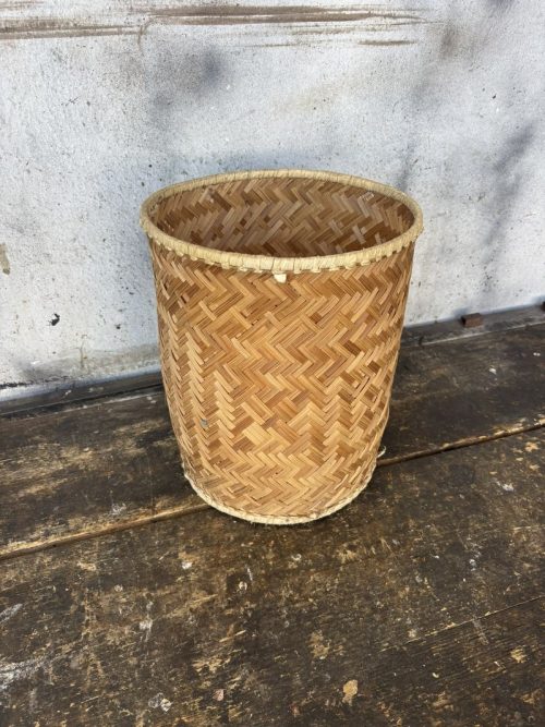 Cestino vintage vimini