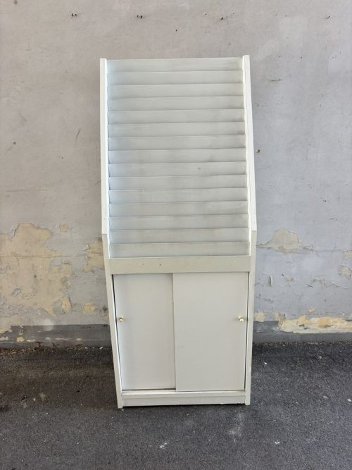 Espositore da negozio porta cartoline - H155 L63 P35 cm